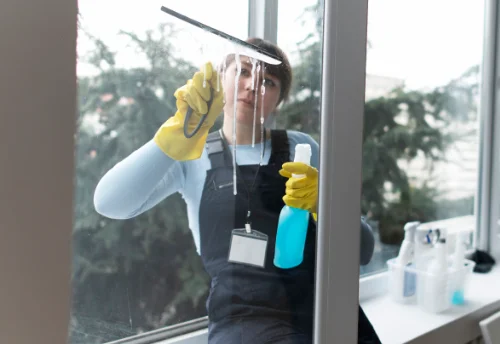 Nettoyage de vitres intérieures et extérieures à Préserville